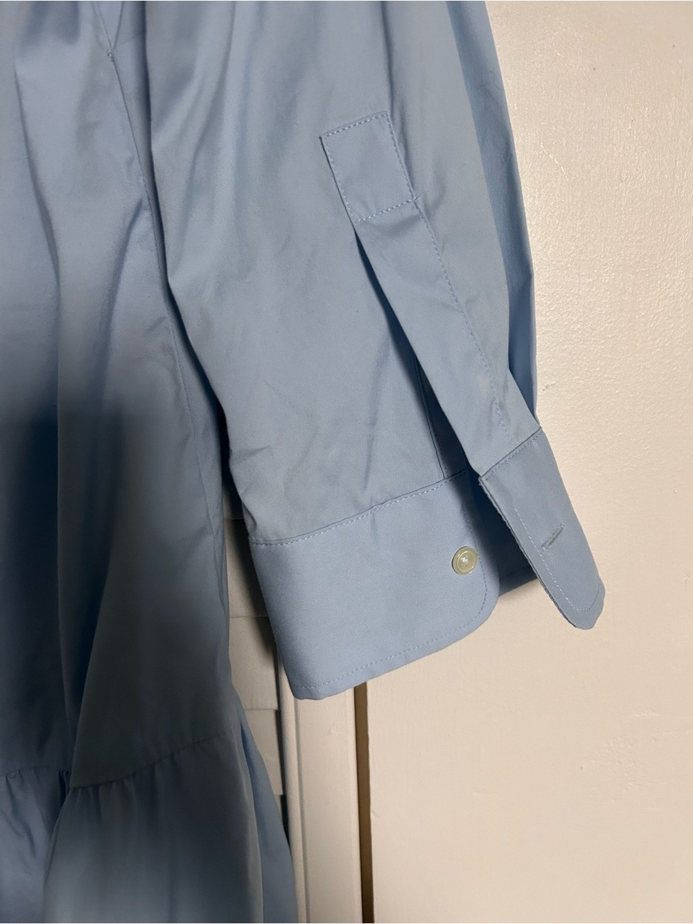 The Shirt by Rochelle Behrens Drop Waist Button Down Shirt Dress